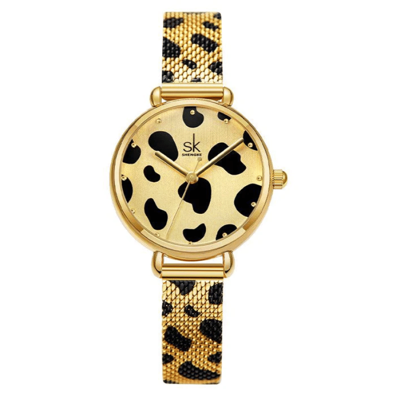 Relógio Feminino Leopard Print